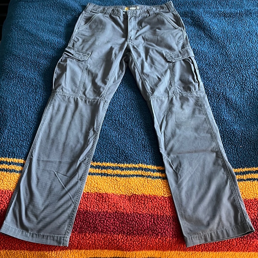 Carhartt Force relaxed fit ripstop, cargo work pants 34x36